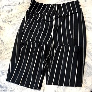 Stripped stretchy pants